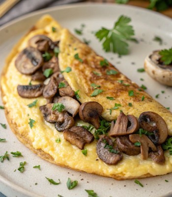 Mantarlı Omlet