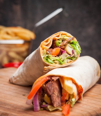 Sucuklu Kaşarlı Wrap